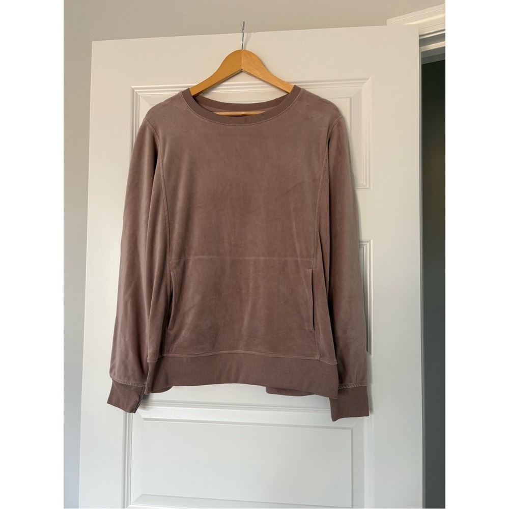 Jane + Delancy Men's Crewneck Sweater in Dusty Mauve